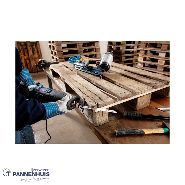 Bosch Reciprozaagblad Pallet Repair S1135VFR zaagblad, 1,25 x 19 x 225 mm, 5 stuks - Afbeelding 3
