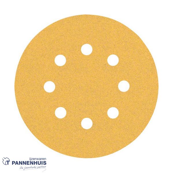 Bosch Schuurvel C470 diameter 125, G100, 8 gaten, 5x