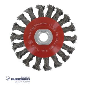 Ivana kegelborstel getordeerd staaldraad M14 100x0.50mm