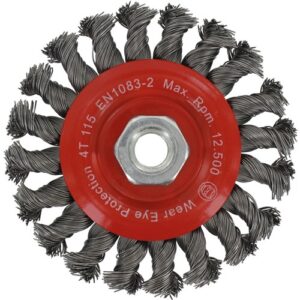 Ivana rondborstel getordeerd staaldraad M14 115x0.50mm