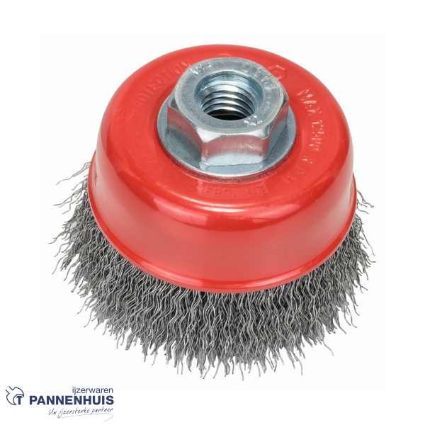 Bosch Komborstel gegolfd 75 x 0,3 mm M14 staal