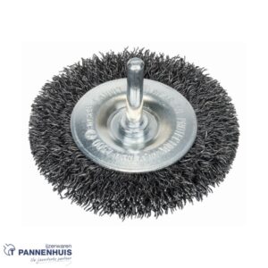Bosch schijfborstel gegolfd  75 X 0,3 MM  8 mm staal