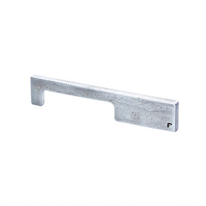 JOLIE A-SYMM meubelgreep Old Silver 173x33x8,5 CC160 10 15