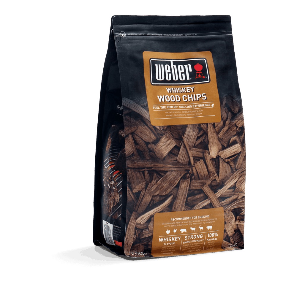 Weber Houtsnippers 0,7 kg, Whisky Wood