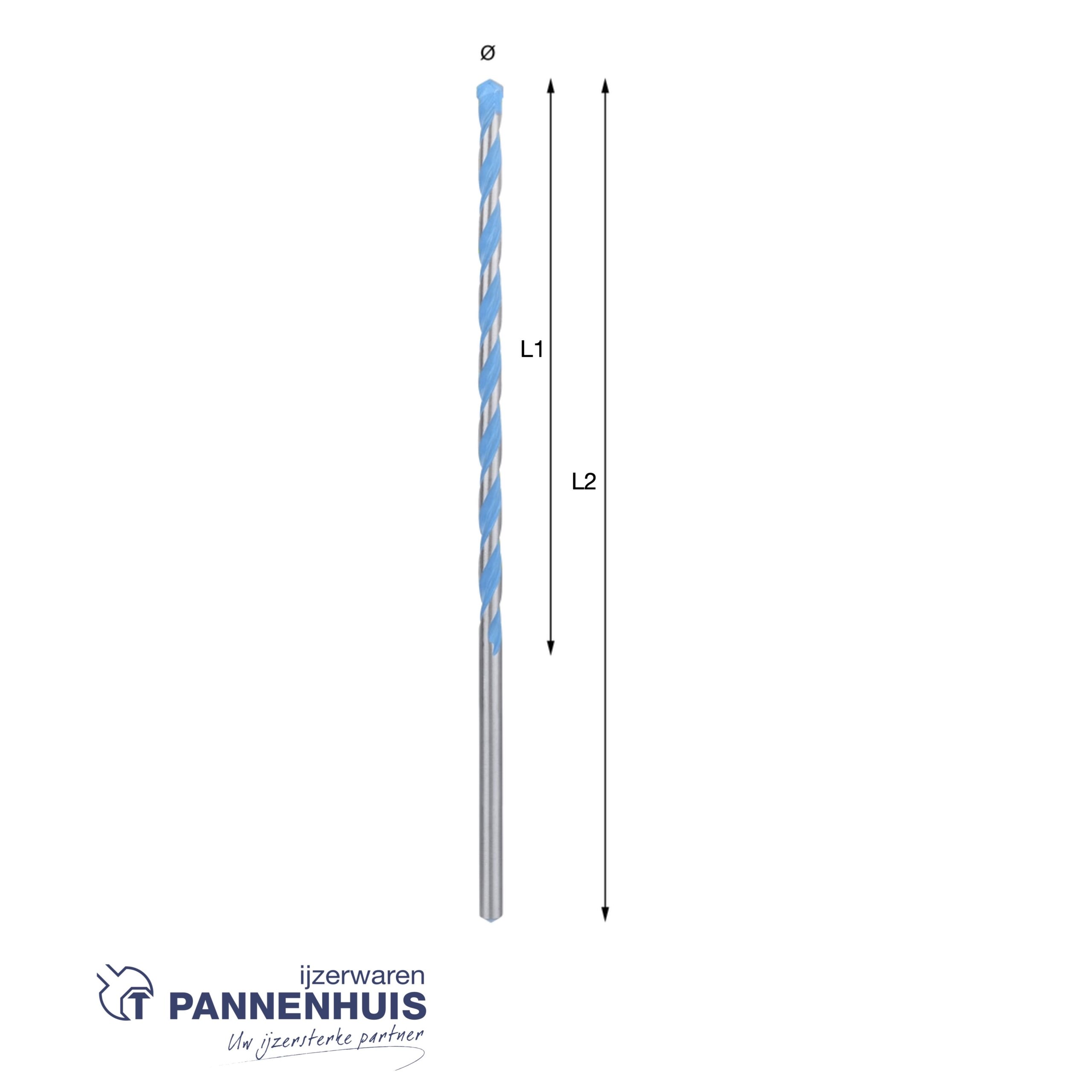 Bosch Boor CYL-9 MultiConstruction 8 x 90x150 - Afbeelding 3