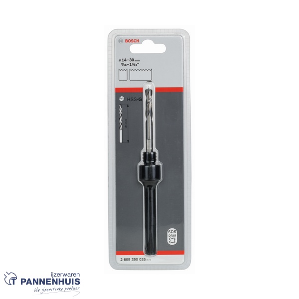 Bosch Adapter SDS-Plus 1/2" - 20 UNF, 14-30 mm - Afbeelding 2