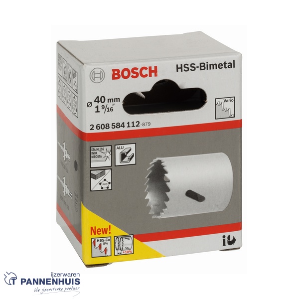 Bosch Multi Material gatzaag, 40 mm, met schroefdraad - Afbeelding 2