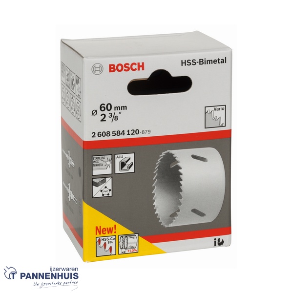 Bosch Multi Material gatzaag, 60 mm, met schroefdraad - Afbeelding 2