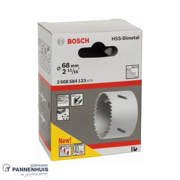 Bosch Multi Material gatzaag, 68 mm, met schroefdraad - Afbeelding 2