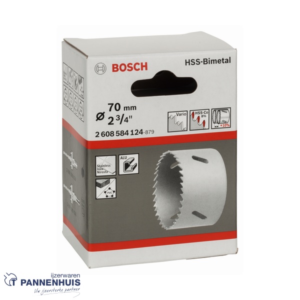 Bosch Multi Material gatzaag, 70 mm, met schroefdraad - Afbeelding 2