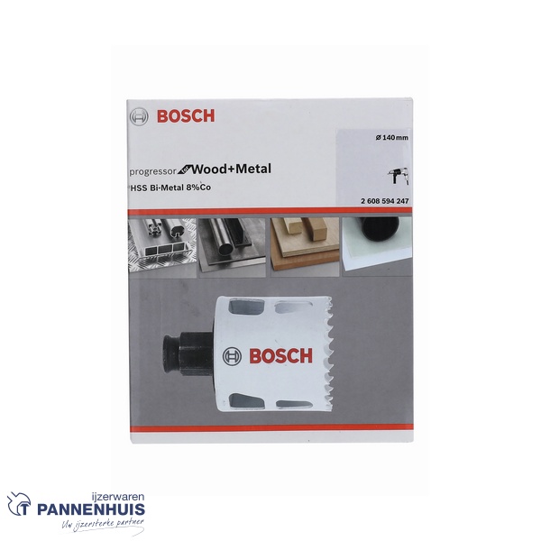 Bosch P-C Gatzaag Wood and Metal 140 mm - Afbeelding 2