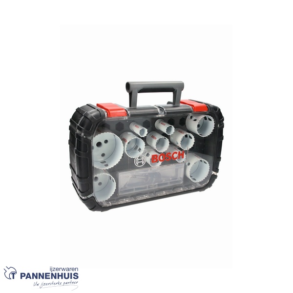 Bosch gatzaagset, 14-delig, Diameter mm: 20, 22, 25, 32, 35, 40, 44, 51, 60, 64, 76 - Afbeelding 2