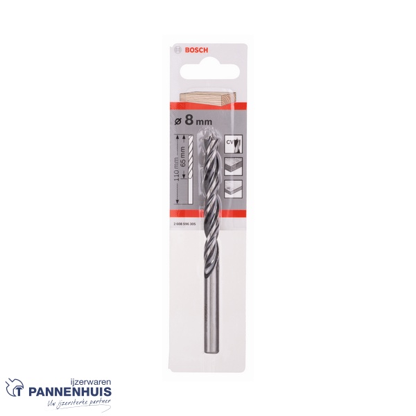Bosch Houtspiraalboor M-Punt 8x75x117 - Afbeelding 2