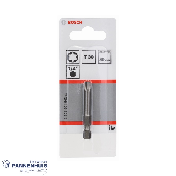 Bosch Schroefbit extra-hard T30, 49 mm - Afbeelding 2