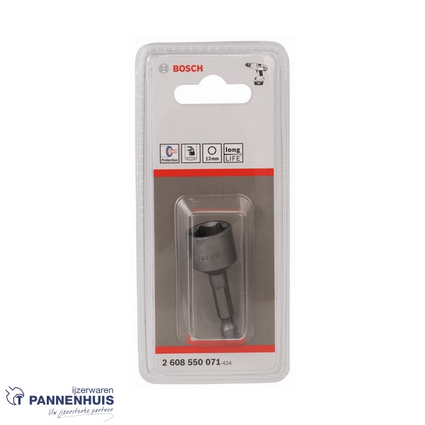 Bosch Dopsleutel Zeskant 50 x 13 mm M 8 - Afbeelding 2