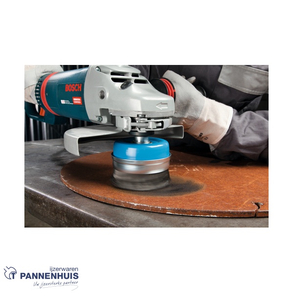 Bosch Komborstel getordeerd 100 x 0,8 mm M14 staal - Afbeelding 3