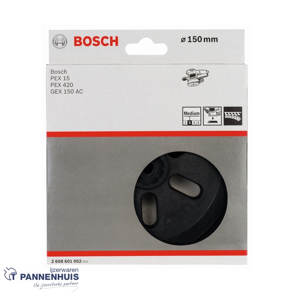 Bosch Schuurplateau middelhard 150 mm - Afbeelding 2