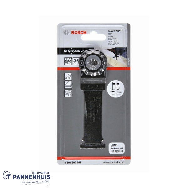 Bosch Starlock Max MAIZ 32 EPC HCS Hout 32x80 1x - Afbeelding 2