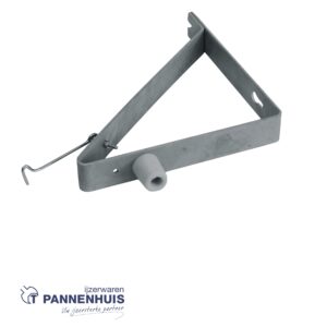Deuropvangbeugel haaks compleet 275x250x330 40x4 TV