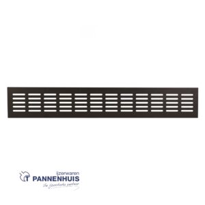 Renson Ventilatiestrip 381/80 -  500mm zwart ral 9005