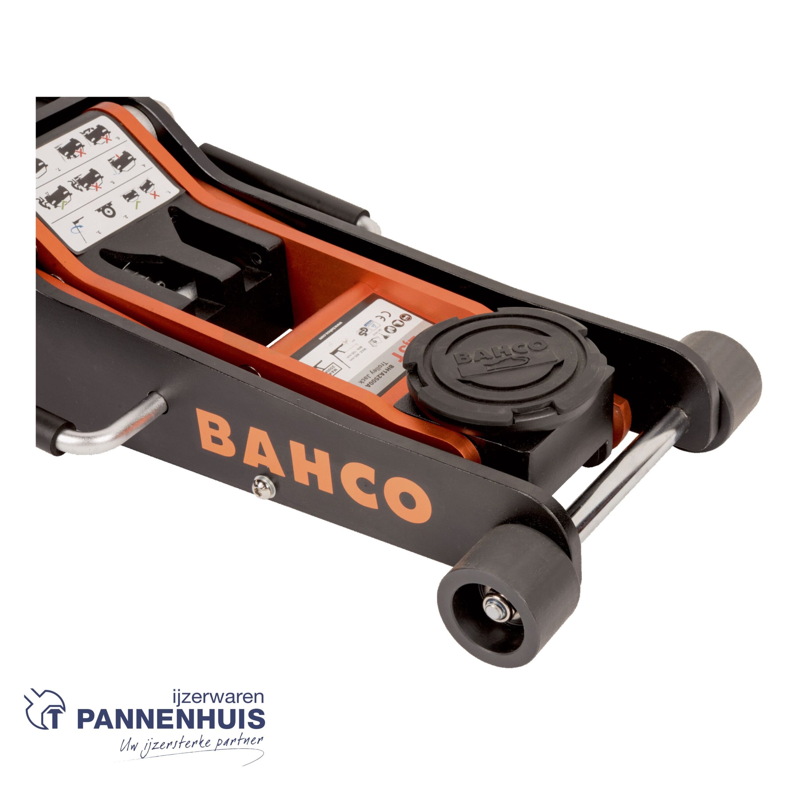 Bahco Aluminium rolkrik 2,5T - Afbeelding 2