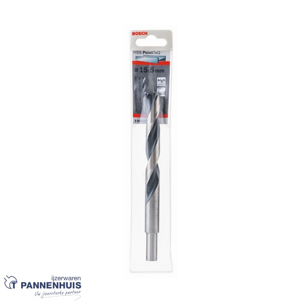 Bosch Spiraalboor HSS PointTeQ 15,5 mm gereduceerde opnameschacht - Afbeelding 2