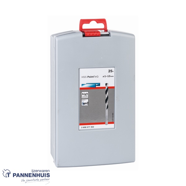 Bosch 25-delige set Metaalboor HSS PoinTeQ 1-13 mm - Afbeelding 2
