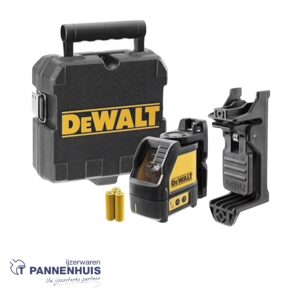 Dewalt DW088K Kruislijnlaser Zelfnivellerend Rood