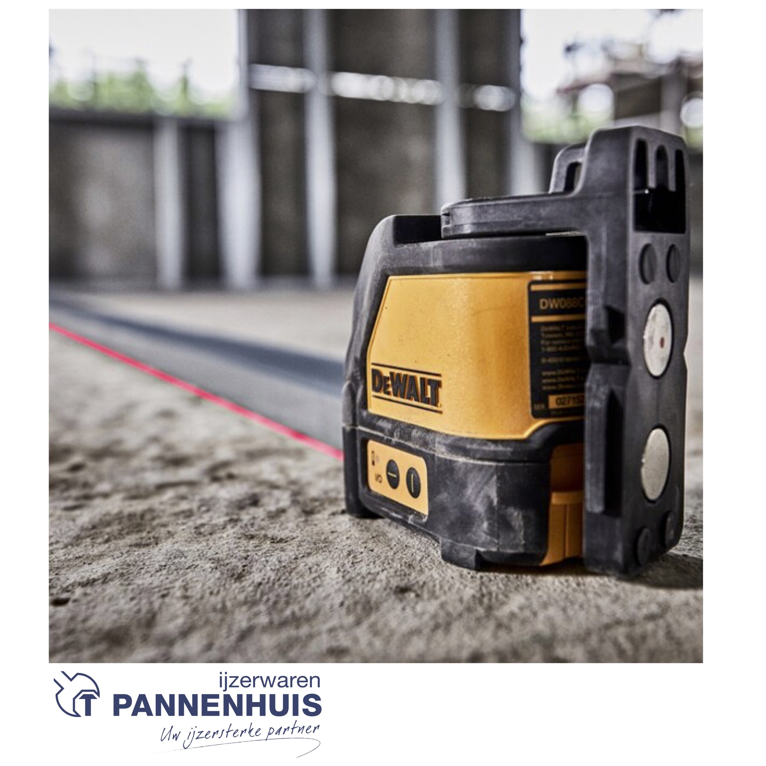 Dewalt DW088K Kruislijnlaser Zelfnivellerend Rood - Afbeelding 3