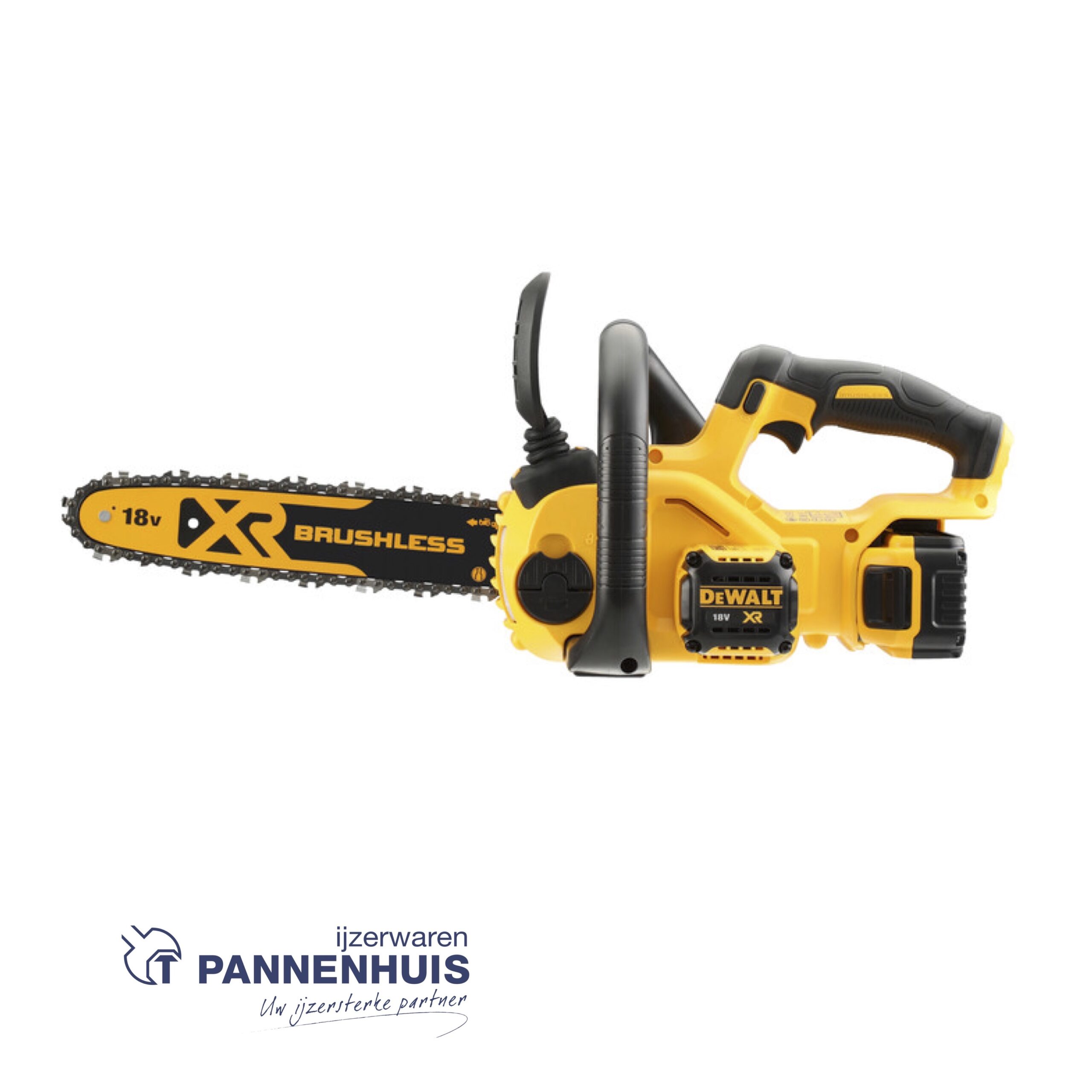 Dewalt DCM565P1 18V XR Brushless compacte kettingzaag 30cm met 1x 5,0Ah accu - Afbeelding 2