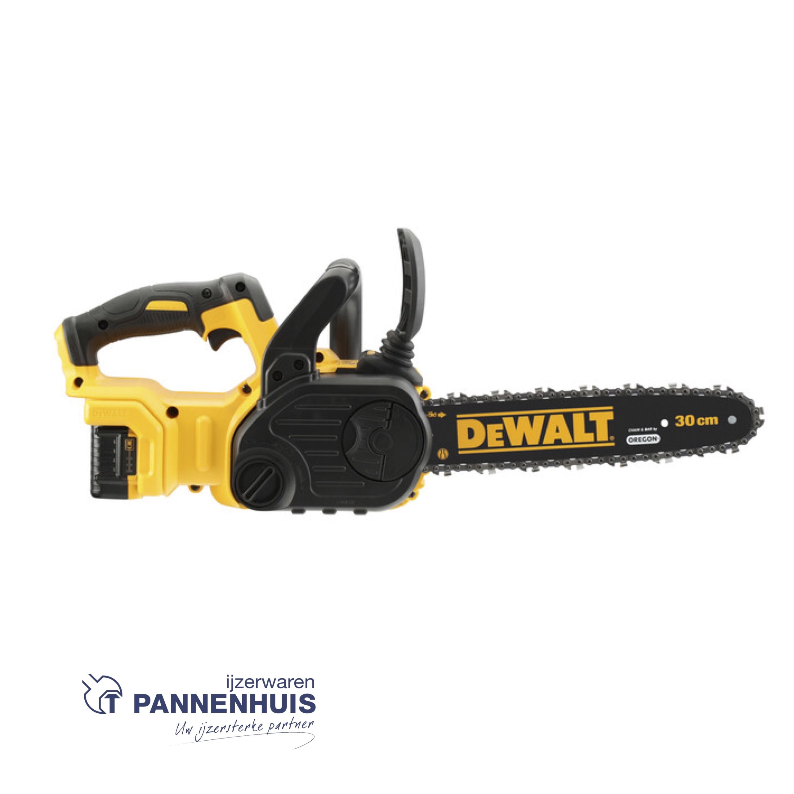 Dewalt DCM565P1 18V XR Brushless compacte kettingzaag 30cm met 1x 5,0Ah accu - Afbeelding 3