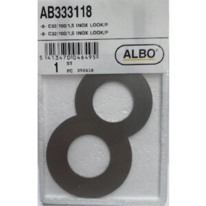 eSafe -8- cijfer inox look E32/100/1,5