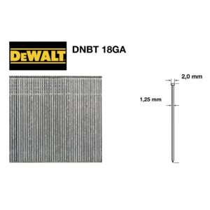 Dewalt DNBT1825GZ [DNBT18] Brads 1.25-25 Gegalvaniseerd 5m