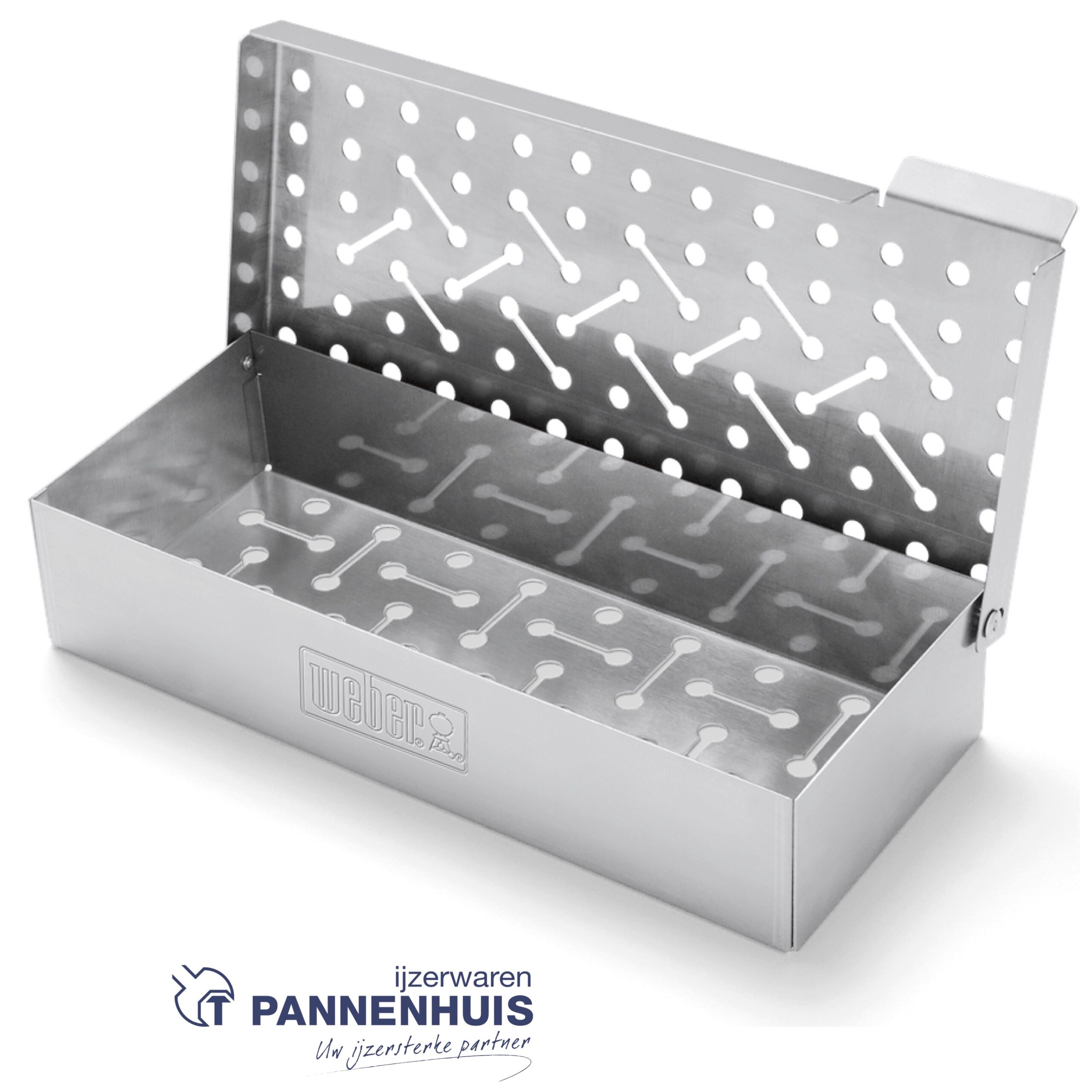 Weber Universele rookbox RVS