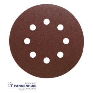 Schuurschijven met klitteband 125 mm P120 GLS5 (50st)