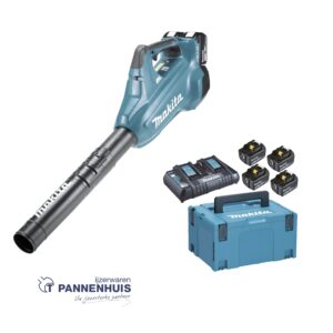 Makita DUB362TX1 Accu bladblazer LXT 2x18V 13,4 m³/min + 4x BL1850 + 1x DC18RD