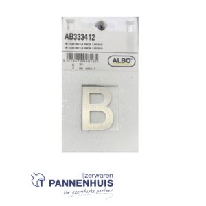 eSafe -B- Letter inox look E31/050/1,5