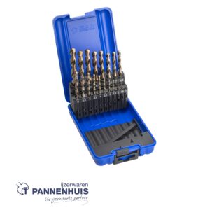 Izar Borenset 1-10 X 0,50 Cobalt (1016) - DIN338 19-PCS