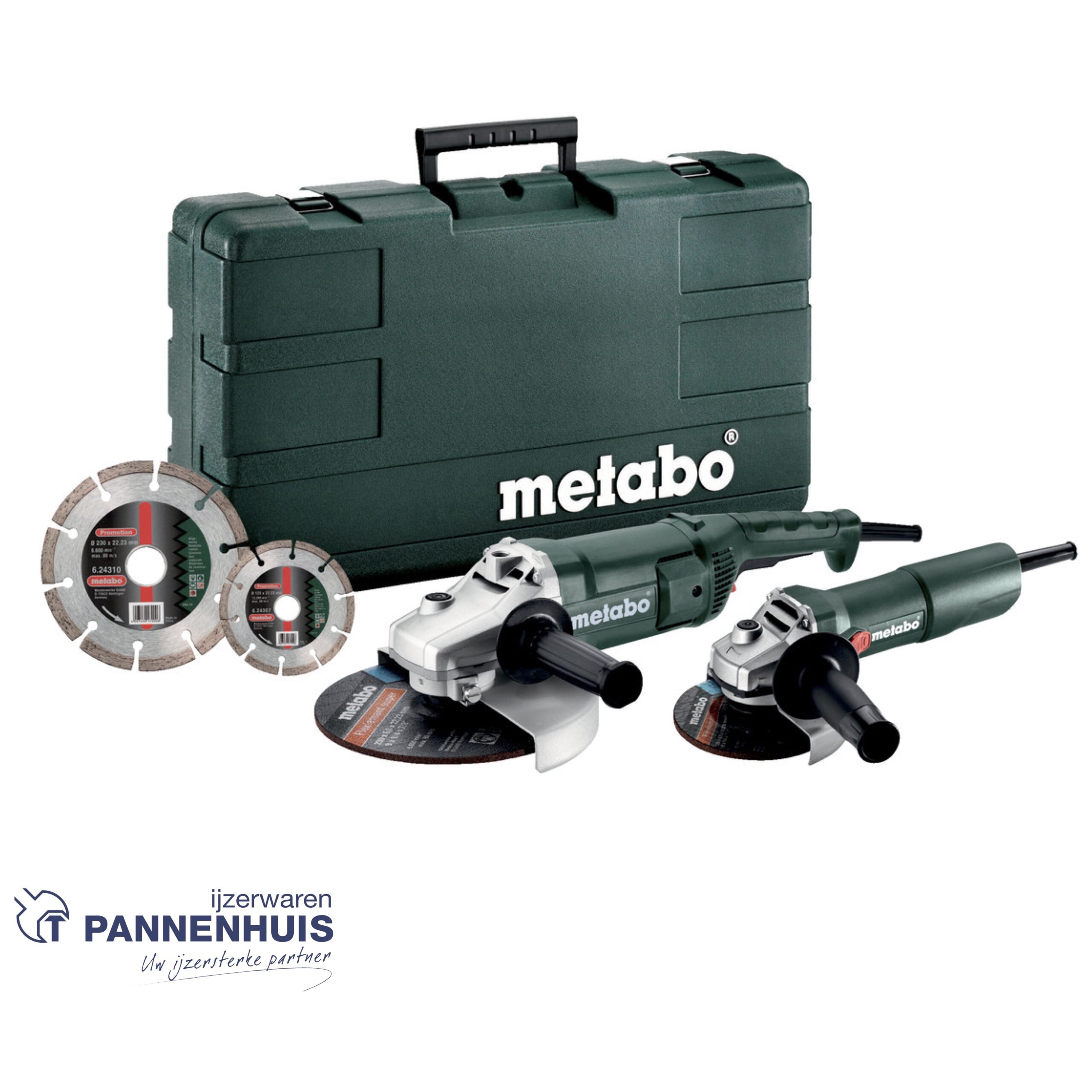 Metabo Combo set WE 2200-230 + W 750-125