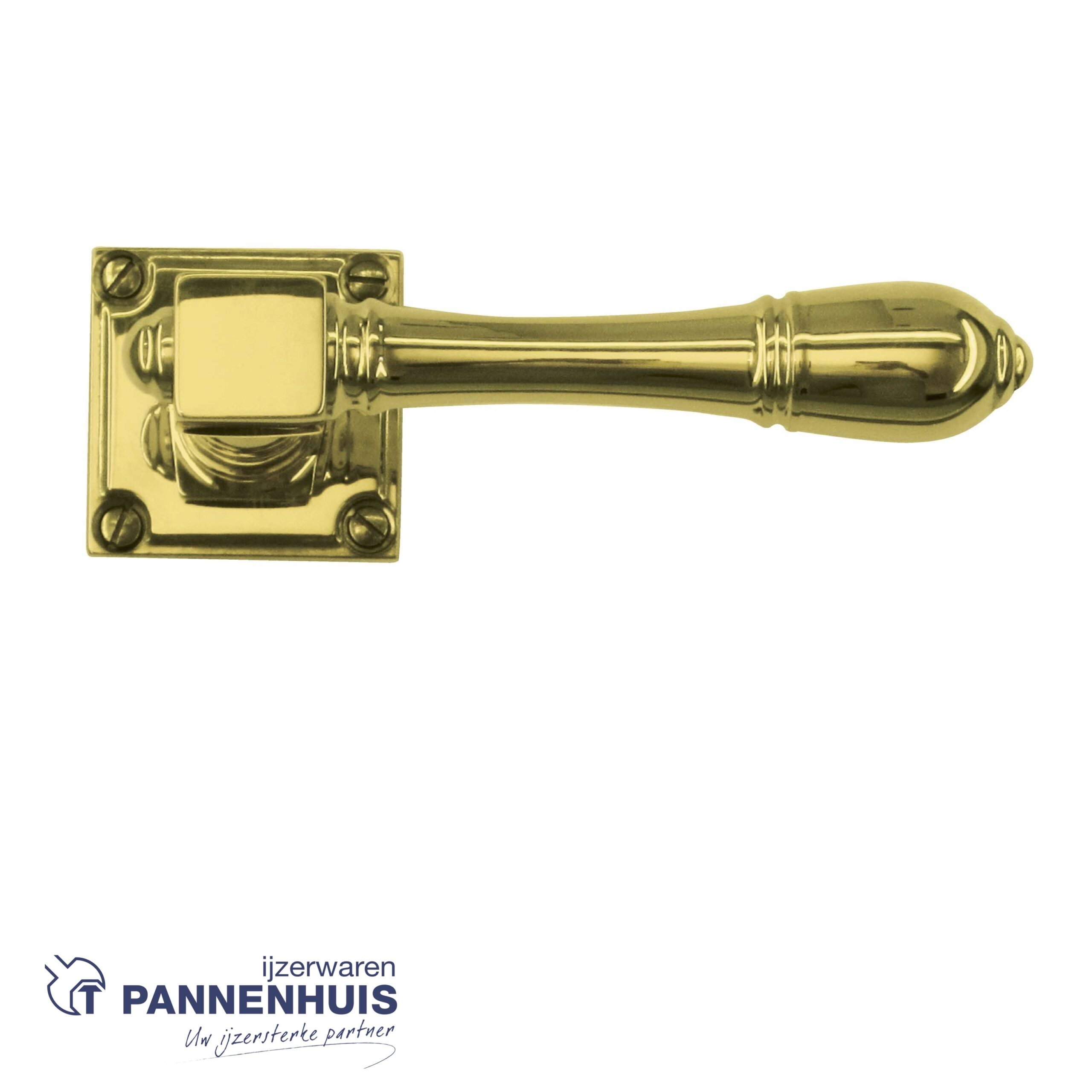 Deurkruk Pro CARRE KOPER NIET VERNIST R+NO KEY