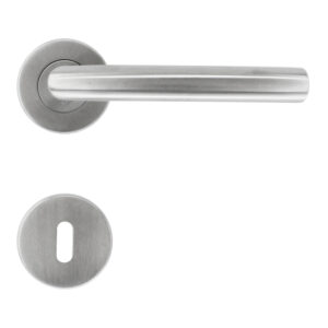 Deurkruk Pro C SHAPE 19mm Inox Plus R+E