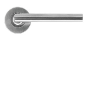 Deurkruk Pro I SHAPE 16MM INOX PLUS R+NO KEY
