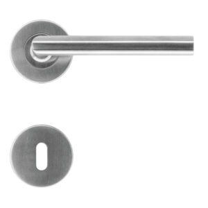 Deurkruk Pro I SHAPE 16MM INOX PLUS R+E