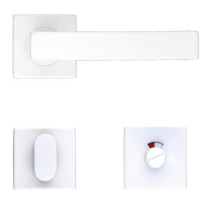 Deurkruk Pro COSMIC Wit structuur R+WC