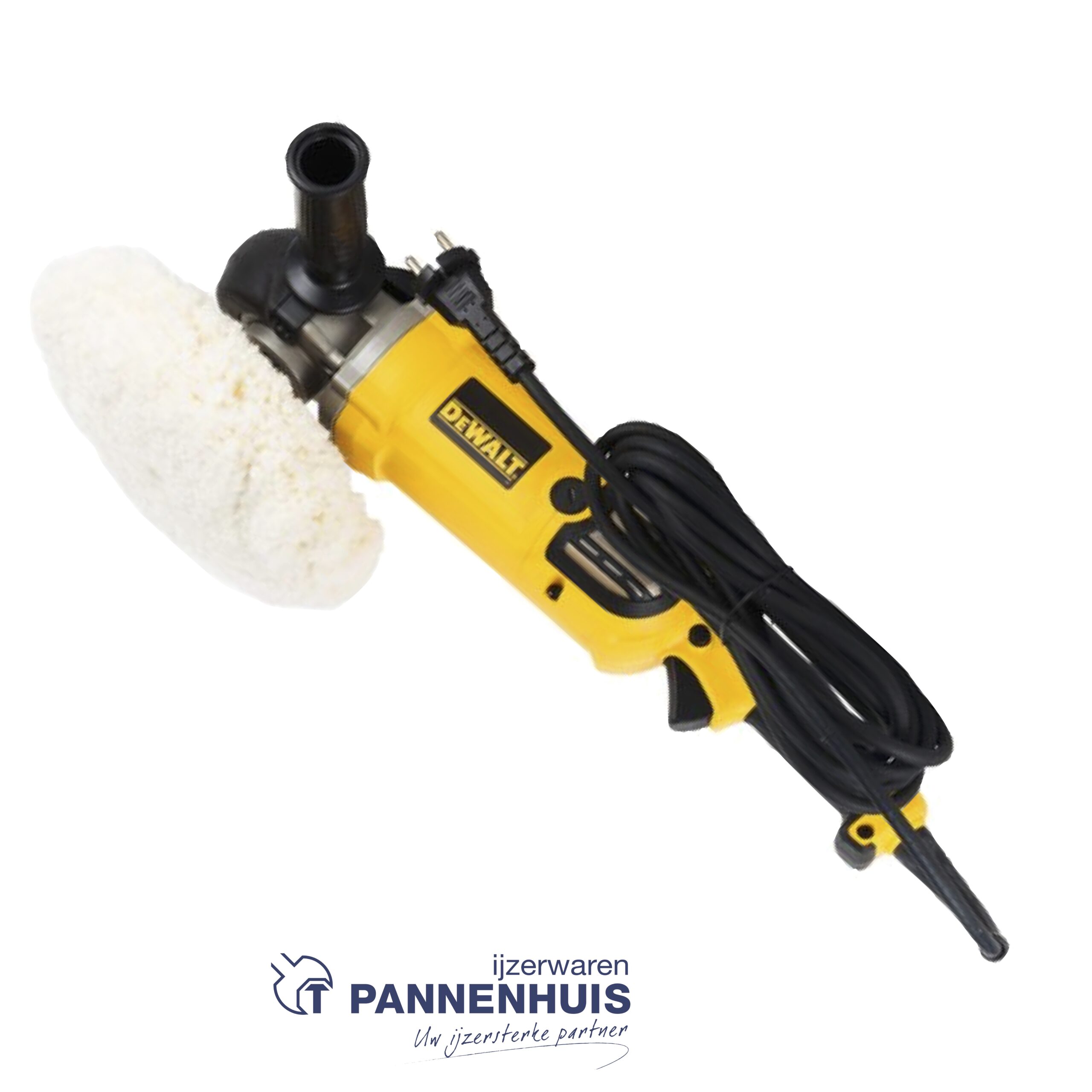 Dewalt DWP849X Haakse polijstmachine 180mm 1250W - Afbeelding 2
