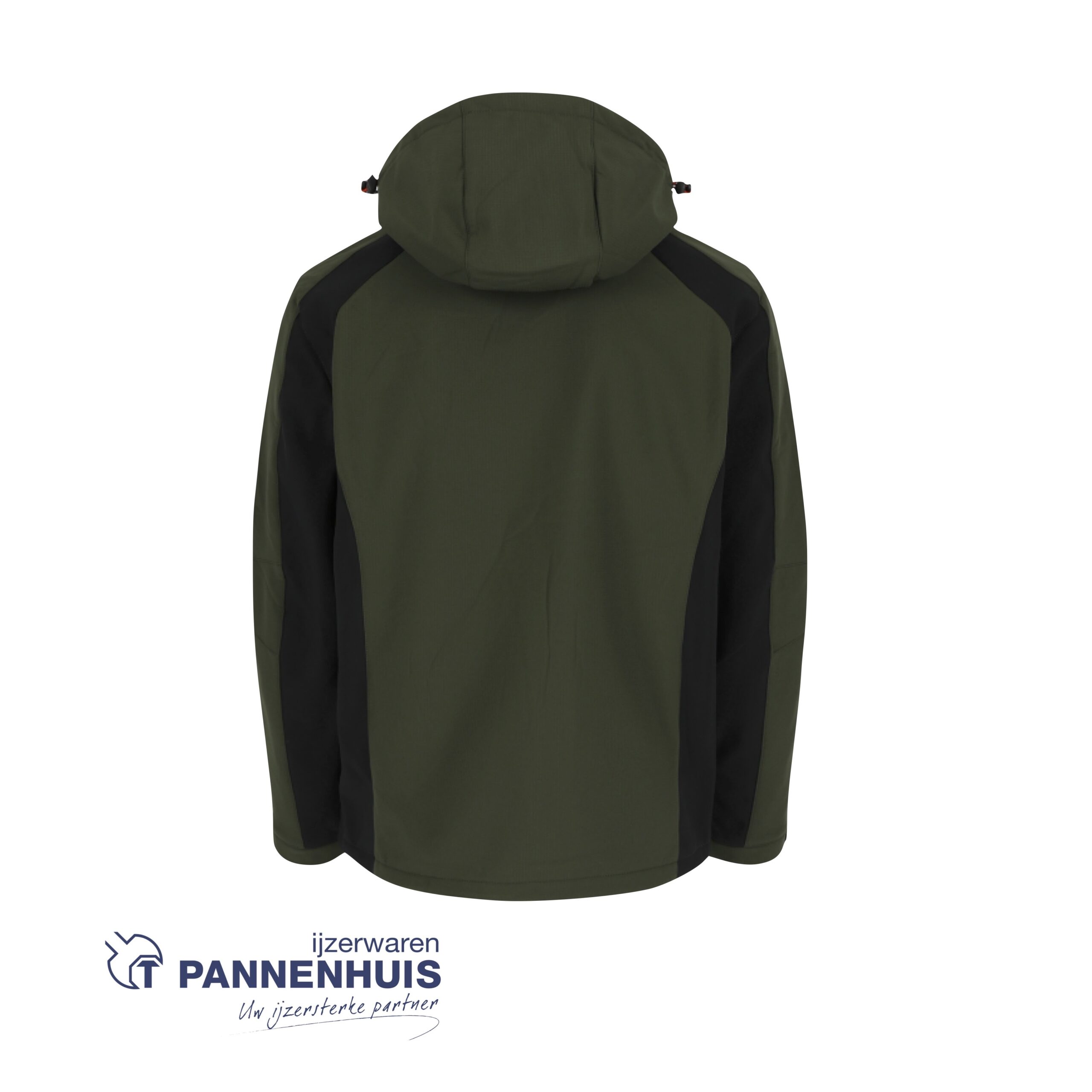 Herock Trystan softshell vest Donker Kaki/ Zwart S - Afbeelding 6