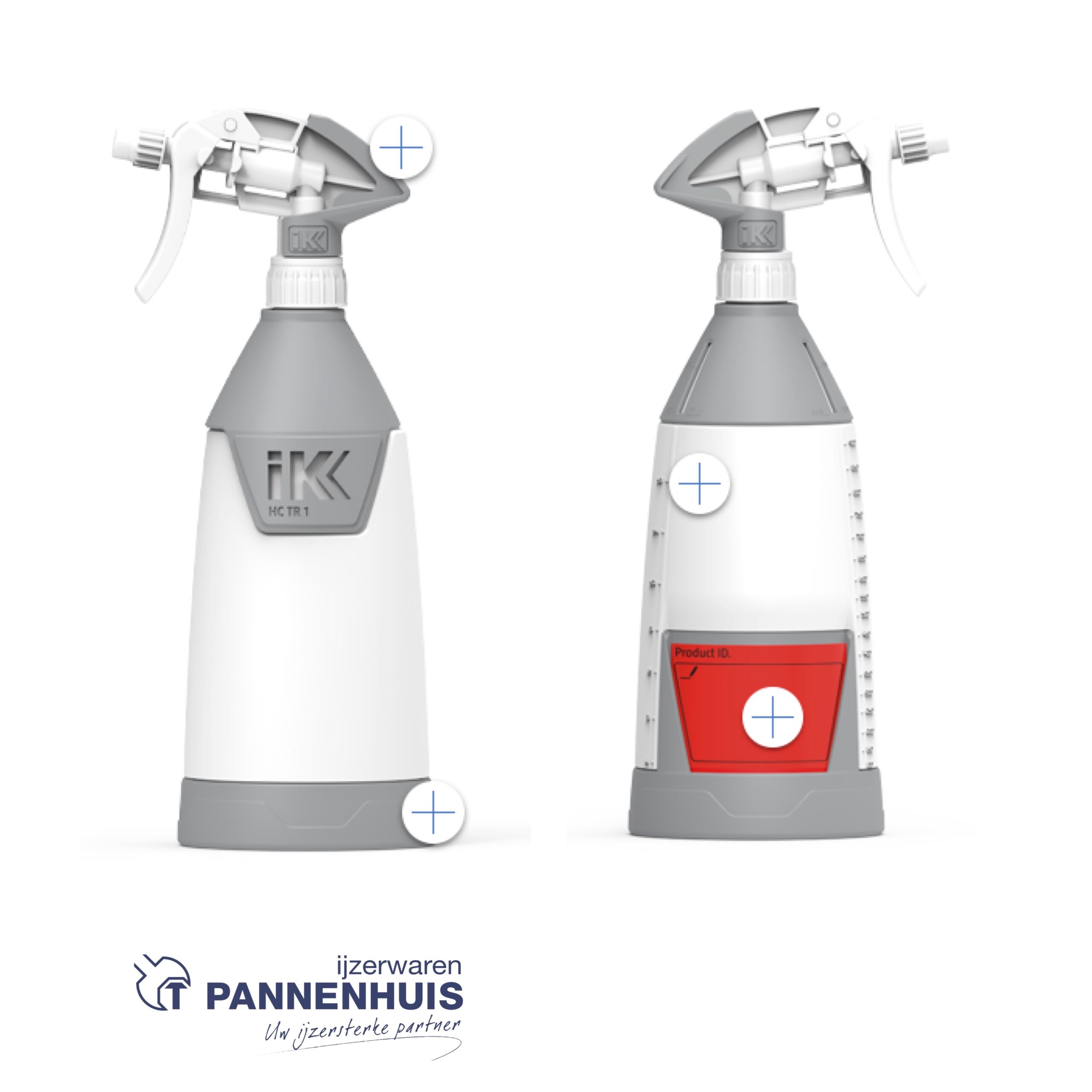 Plantenspuit, kunststof IK HC TR 1 - 1 liter - 28/400 - Afbeelding 2