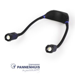Ivana neklamp 2 x 150 lumen oplaadbaar
