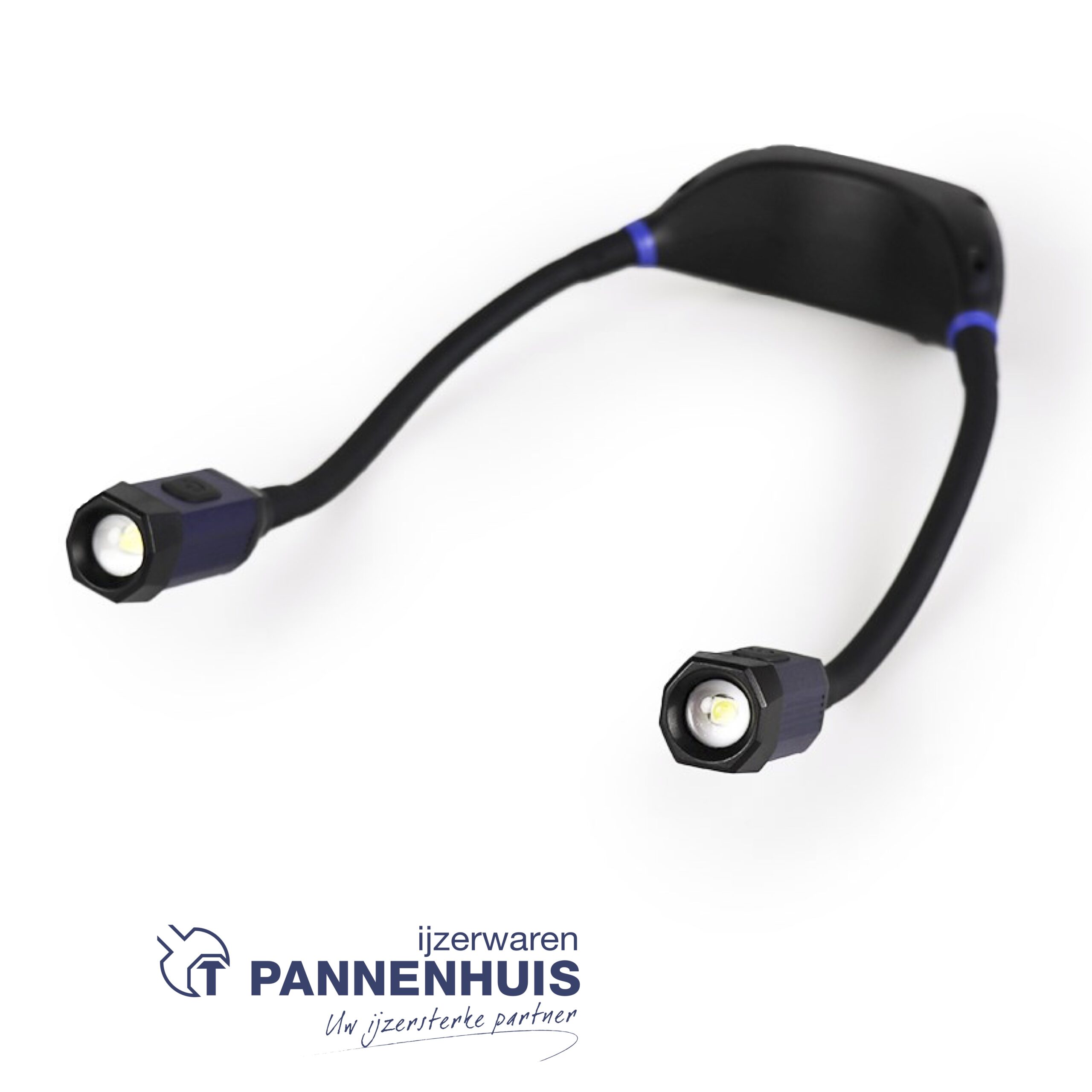 Ivana neklamp 2 x 150 lumen oplaadbaar