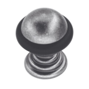 Vloerdeurstop RETRO OLD SILVER
